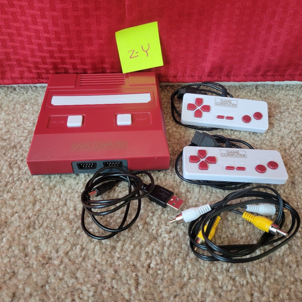 New Family Game system w/ pre-installed games.